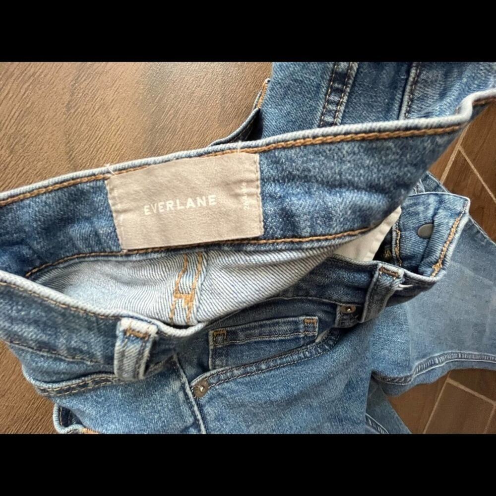 Everlane High Rise women's blue Jeans size 26 Ankle - Picture 3 of 6